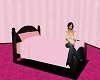 -FE- PinkStripe Teen Bed