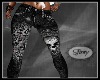 [S]Ripped Jeans Skull