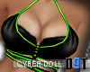 D9T| Doll Top Green
