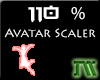 Avatar Scaler 110% M-F