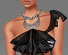 Black Tulle Blouse