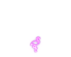 Barbie pink flamingo