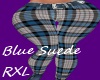 RXL Blue Suede Plaid