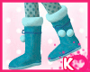 iK|Doll Boots Blue