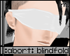 :a: Whte PVC Blindfold M
