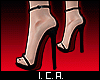 ALV - Black/Red Heels