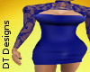 DT Designs..Laced Blue