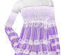 G-Purple Lace Dress