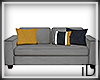 iD: Navy LoveSeat Sofa