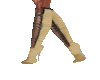 Beige boots UA