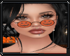 {D} Pumpkin Glasses
