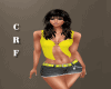 CRF*Yellow Belt blk mini
