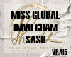VH| MGlobal Guam Sash