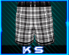 [KS] Plaid Long Shorts