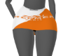 Herm Orange Skirt LLXL