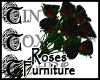 TTT Dew Drop Roses~Blk/R
