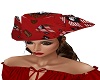 Pirate red hat