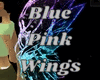 Blue Pink Wings/F