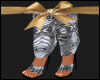 Zebra Diva Boots