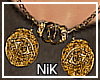 ::Nik:: EyeCuff Gold