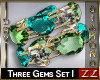 ZZ Three Gems Set I