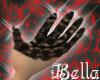 (BL)Black gloves lace