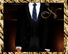 Blue Tie 3 pc Suit