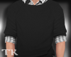 Black Shirt Sweater