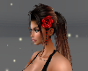 Red Rose Hair L