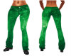 Stonewashed jeans/green