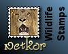 Wildlife Stamps: Lion