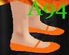 [A94] Child Orange Shoes