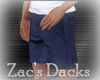[ZAC] Chino Shorts Blue