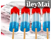 i| 4th of July Popsicles