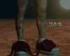 Red Laced Ricks +