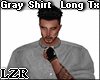 Gray Shirt Long Tx