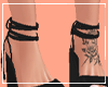 Karma black Wedges