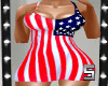 USA FLAG  SEXY DRESS RL