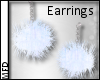{M} Frost Fur Earrings