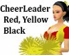 Cheer Leader Red Yellow