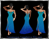 Sensuous Sapphire Dress