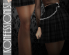Gray Plaid Skirt V4