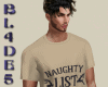 NAUGHTY LIST T SHIRT