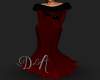 |DA| Red Winter Fur Gown
