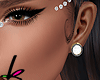Pearl earrings, W&Y Gold