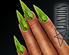 Nails: Green Metallic
