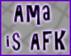 ~Ama~ AFK head sign