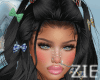 Xmas Bow Hair Black