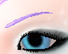 Thin Lavender Eyebrows