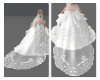 embroidered bridal veil